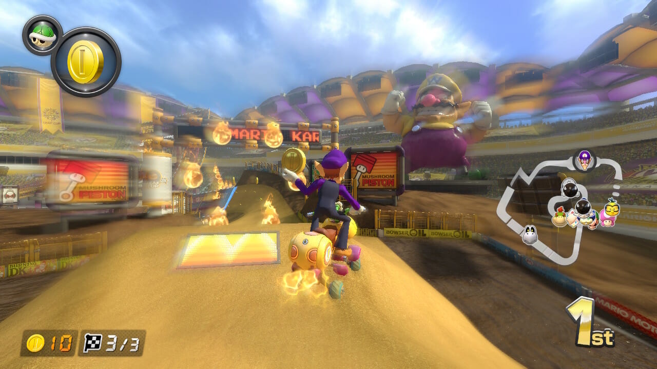 マリオカート8デラックス] DS ワリオスタジアム [MK8DXMod